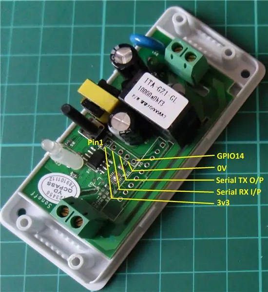 Sonoff programmeringsadapter