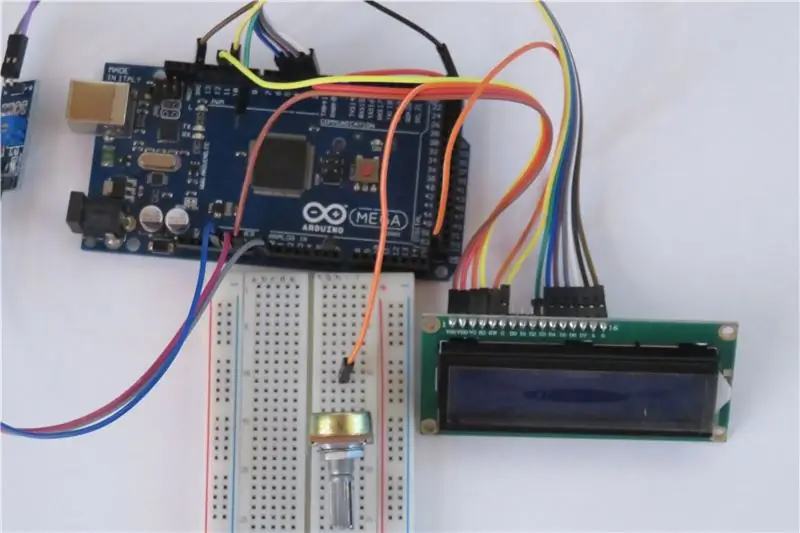 Pag-interface ng LCD Screen