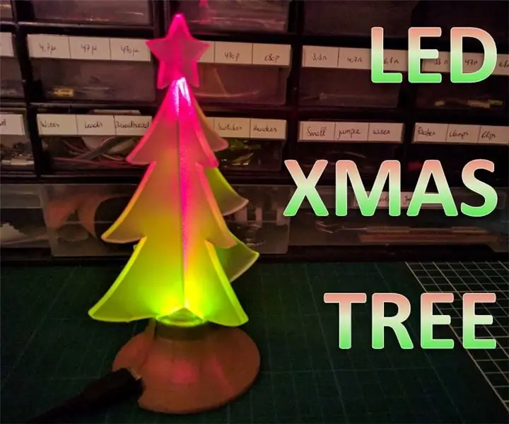 LED Xmas Tree!: 4 ขั้นตอน (พร้อมรูปภาพ)