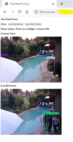 Pool Pi Guy - AI Driven Alarm System at Pool Monitoring Gamit ang Raspberry Pi