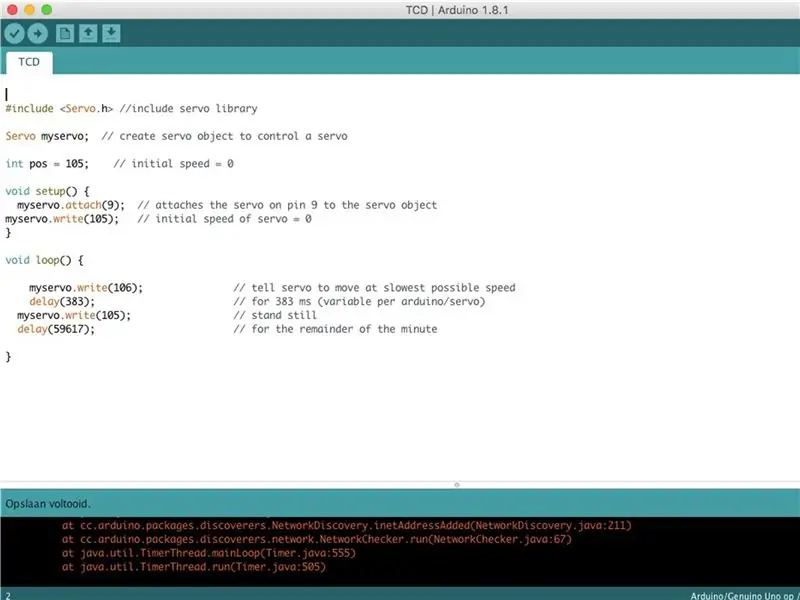 Arduino-code schrijven