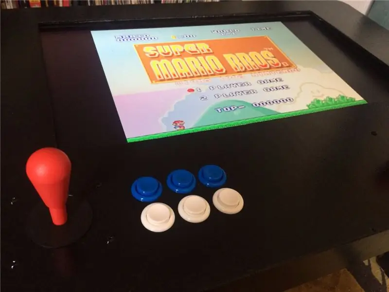 Table basse d'arcade à deux joueurs RasPi