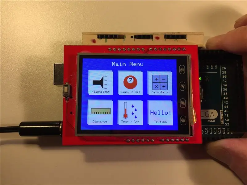 BluBerriSix - një TFT TouchScreen / Arduino Tutorial