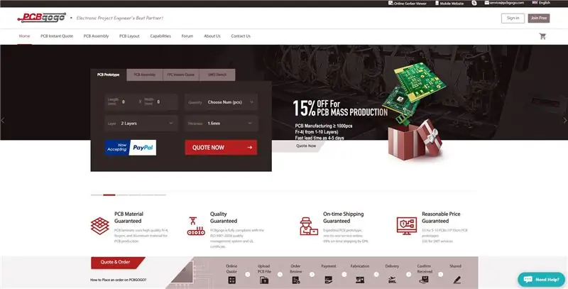 Získejte PCB pro svůj projekt