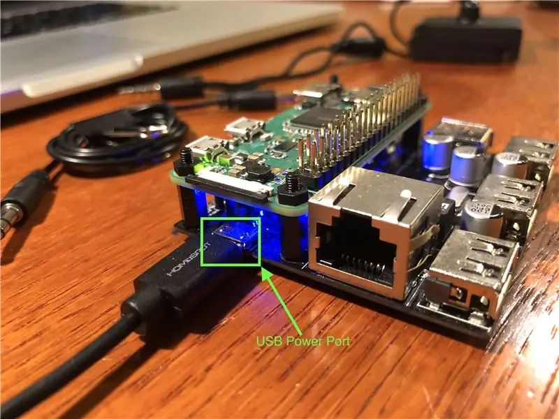 Konfigurer Pi og Docking Hub