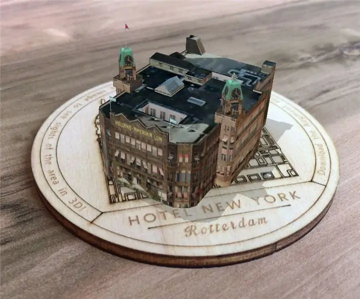 CityCoaster - Byg din egen Coaster for augmented reality til din virksomhed (TfCD): 6 trin (med billeder)