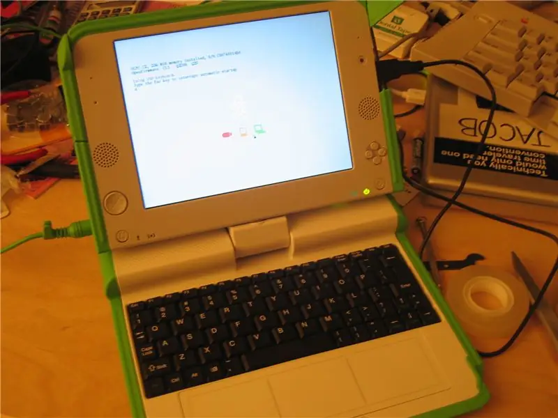 Ugradnja USB tipkovnice u prijenosno računalo OLPC XO, I faza: 8 koraka (sa slikama)