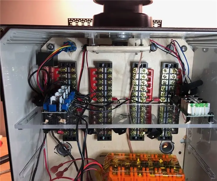 Escape del robot y distribución de energía: 6 pasos