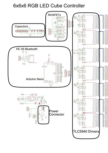 Πλακέτα ελέγχου Arduino + Bluetooth