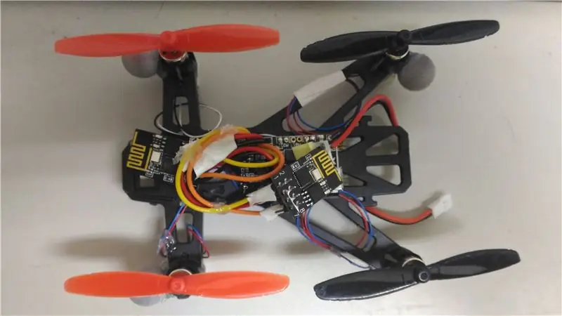 Tsim kom muaj WiFi Enabled Micro-quadrotor