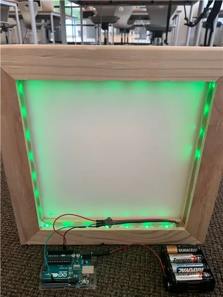 LED box pro školní sympozium Delta