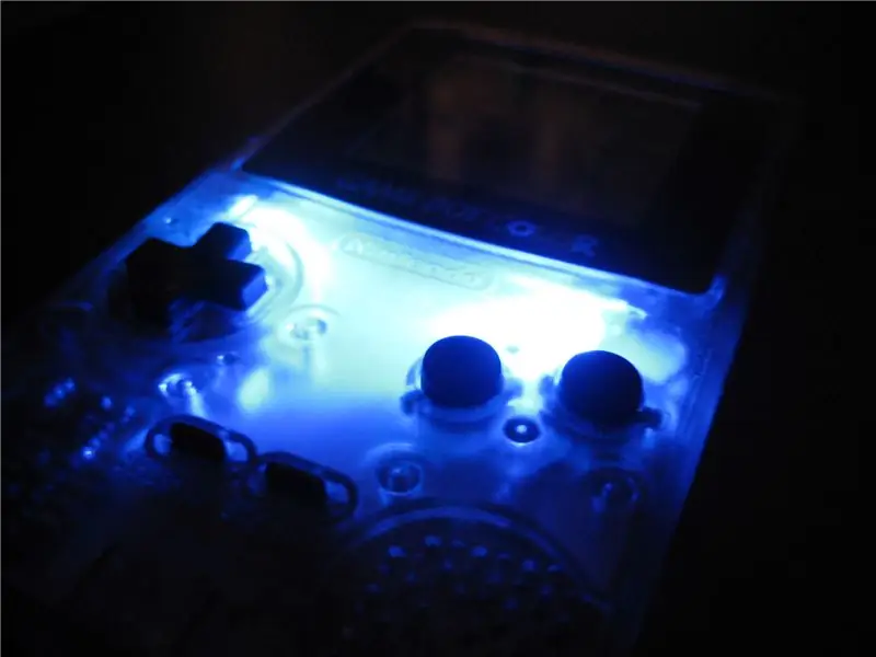 LED Mod Your Gameboy Color: 7 ধাপ (ছবি সহ)