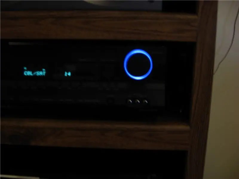 Bir Ses Video Alıcısı Ses Düğmesi Nasıl Arkadan Işıklandırılır. (onkyo Hr550): 3 Adım