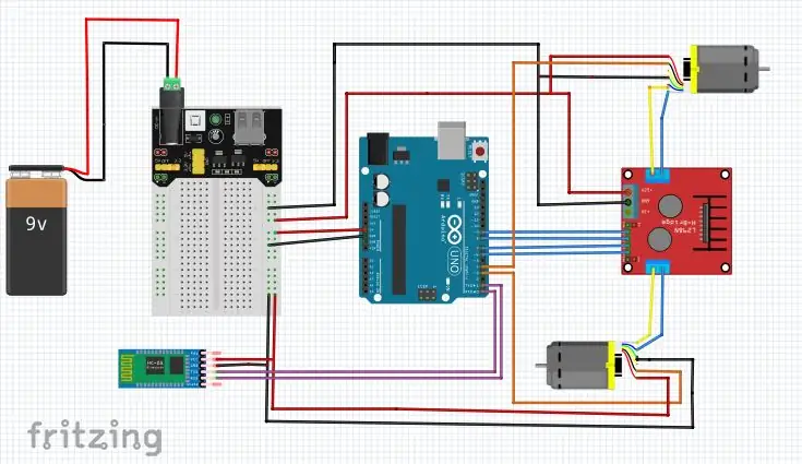 Connet Bluetooth modul na Arduino