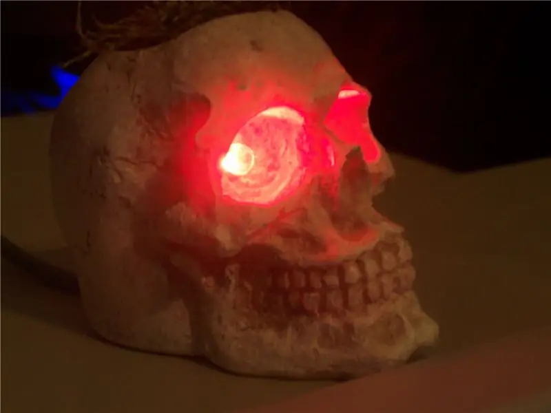 PLANTEUR D'AIR À LED USB SKULL : 7 étapes