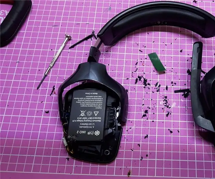 Logitech G930 batterij-upgrade: 5 stappen