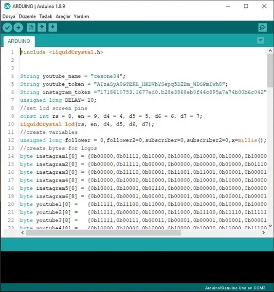 Tải Sketch lên Arduino