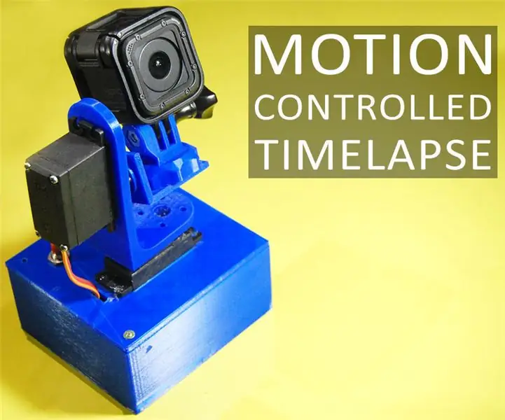 Timelapse controlat pel moviment: 7 passos (amb imatges)