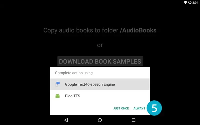 Instaliranje aplikacije Audiobooks