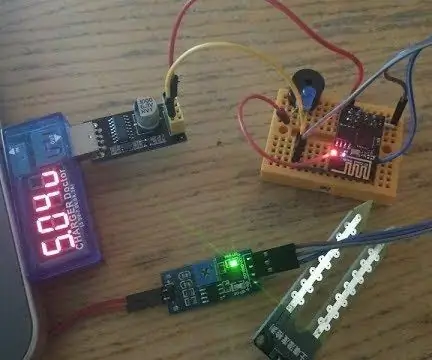 ESP8266/ESP-01 Detektor únikov poháňaný Arduino: 3 kroky (s obrázkami)