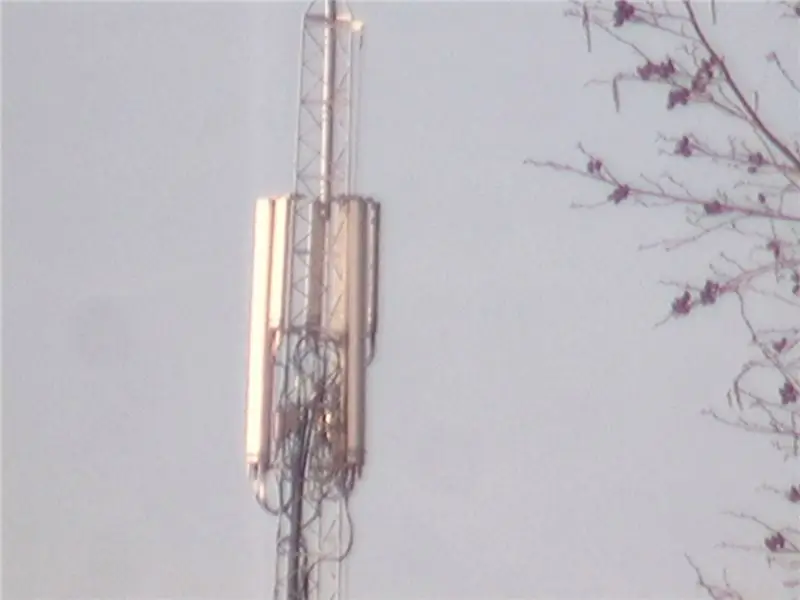 Maonyesho ya 2: Antenna Mast saa 450m