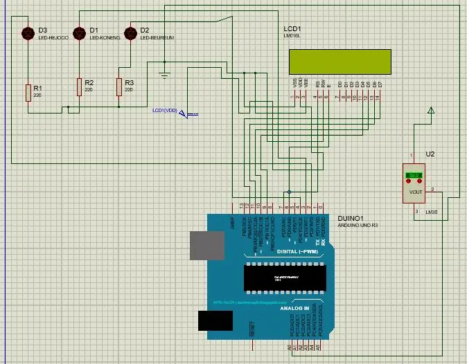 BUAT SIMULASI PADA PROTEUS (TENGA SIMULATION ON)