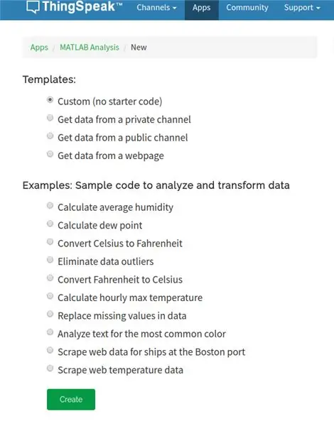 Kembali ke Thingspeak untuk Melakukan Penyesuaian Data