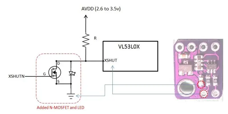 0805 LED -ийг гагнах