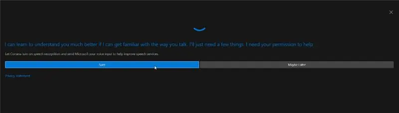 Cortana рұқсатын беріңіз