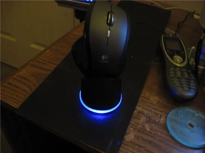 Baza de încărcare Logitech MX-Revolution Baza de iluminare cu accent