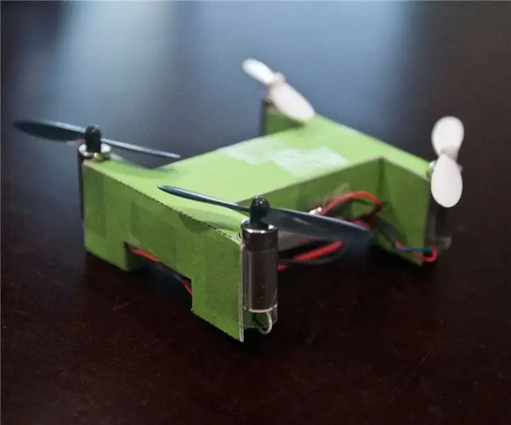 Quadricòpter DIY PaperQuad: 5 passos (amb imatges)