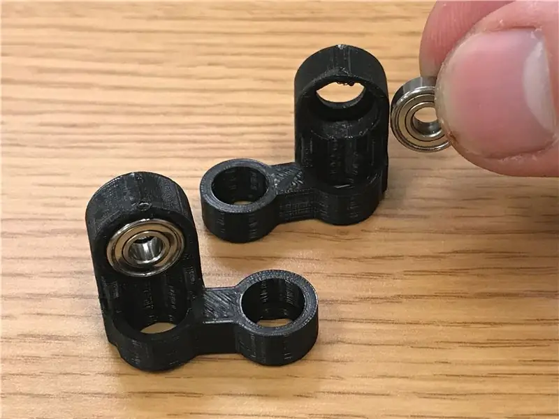 Mga Push Bearing Sa 3D Printed Front Stearing System