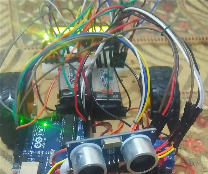 Ardublock to'siqlardan qochadigan robot: 7 qadam (rasmlar bilan)