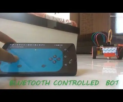 CARBOT SIMPLE -- ARDUINO -- CONTRLE BLUETOOTH -- TUTORIEL : 10 étapes (avec photos)