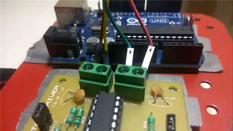 CONNECT MOTOR DRIVER TO ARDUINO