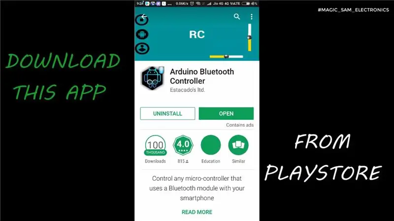 APP BLUETOOTH