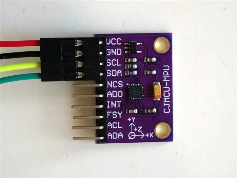 Spojite kompas žiroskopa MPU9250 s ubrzanjem na Arduino