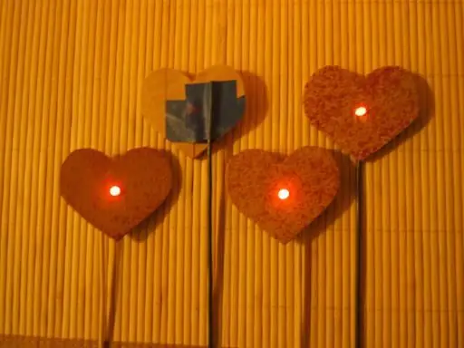 Wkładki LED Heart Boquet: 7 kroków