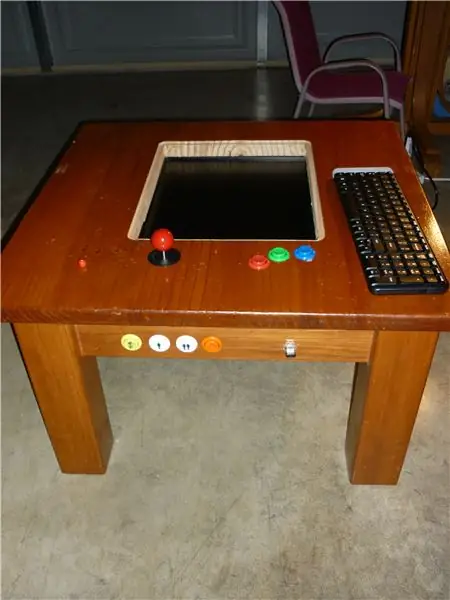 Meja Gaming MAME Dengan Raspberry Pi: 5 Langkah