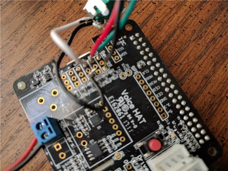 Pag-kable ng Volume Knob / rotary Encoder