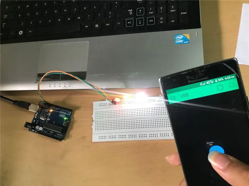 LED Control Gamit ang Blynk App at Arduino