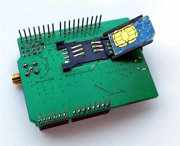 3G/GPRS/GSM/GPS Shield SIM5320 hazırlanması