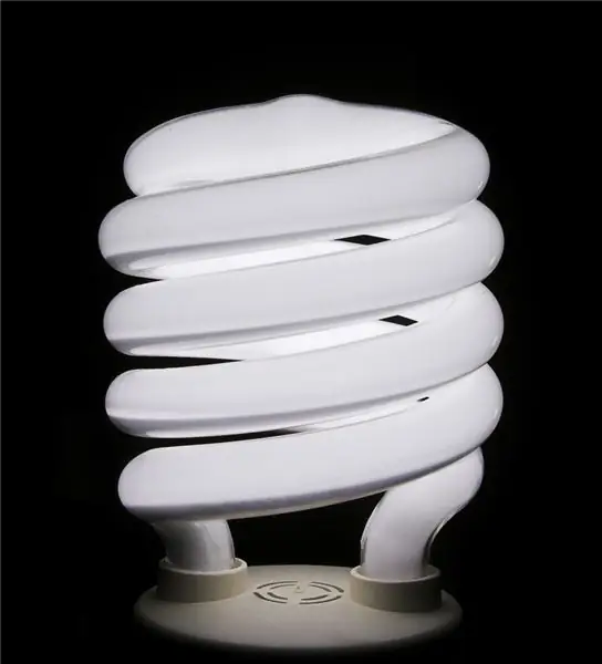 Take Apart a Compact Fluorescent Bulb: 7 βήματα (με εικόνες)