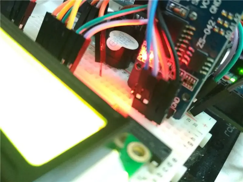 Arduino lövhəsi ilə 4x4 klaviatura matrisi, LED və buzzer üçün sıraya düzülün