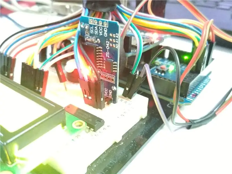 „RTC DS3231“linija su „Arduino“lenta