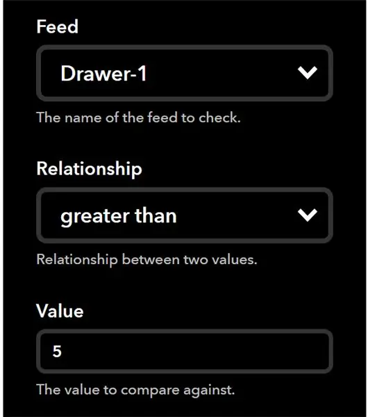 สร้างทริกเกอร์จาก Adafruit