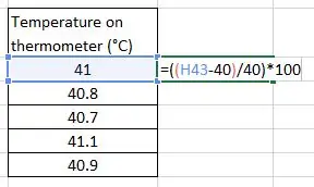 Paso 8: Calcule la precisión de su dispositivo