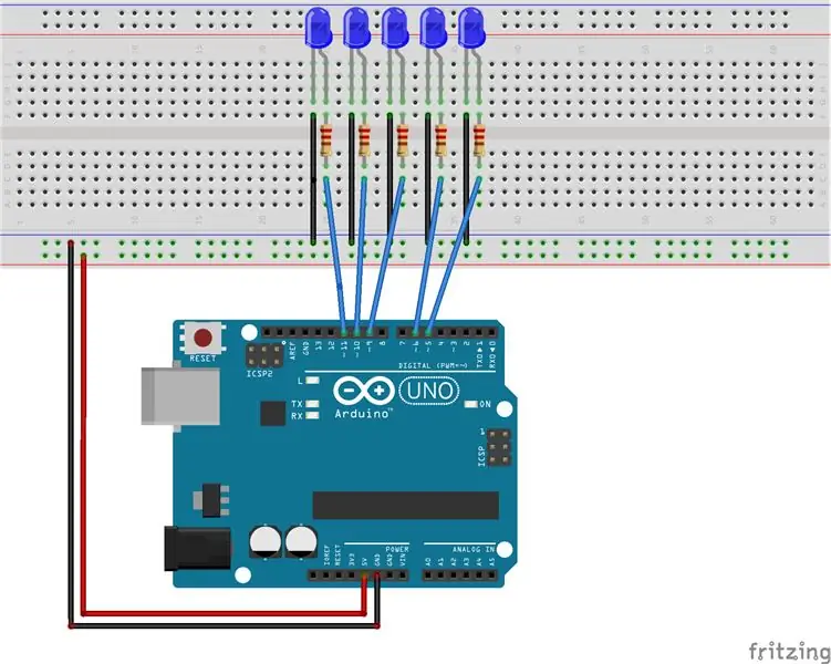 LED- ների միացում