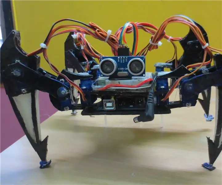 Arduino Quadruped: 8 алхам