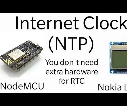 Internet Clock (NTP) voor IoT-projecten: 6 stappen